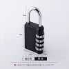 Tongkai padlock 4-digit password anti-theft lock, gym small lock, Jiajiang padlock, key password padlock, cabinet, luggage Specification image